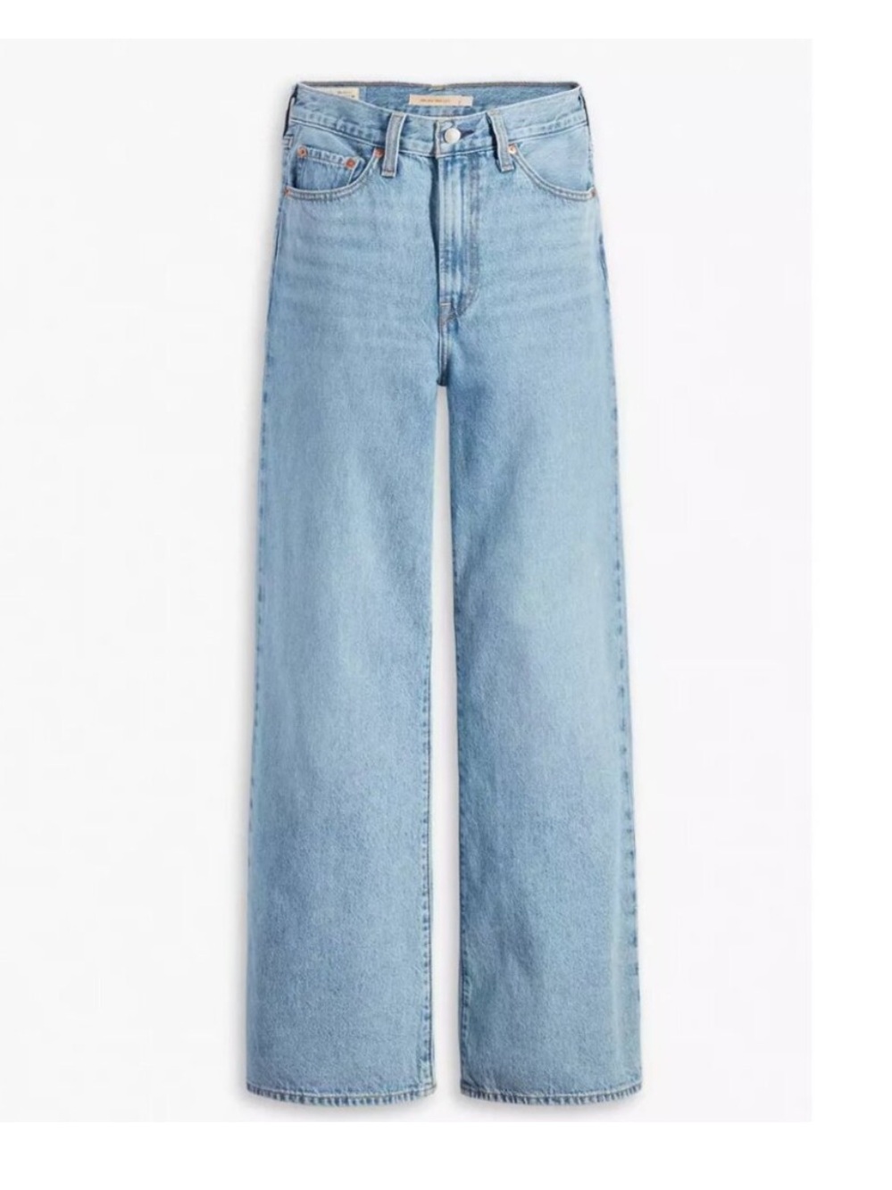 Levi's Premium Ribcage Wide Leg Women's Jeans Far And Wide Light Wash Size 29x32 - Picture 4 of 16